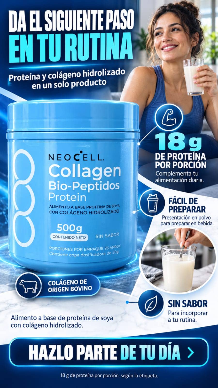 NeoCell Collagen Bio-Péptidos Protein — imagen 7